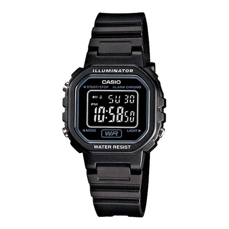 Reloj Casio Dama La-20wh Colores Surtidos/relojesymas Negro 1b
