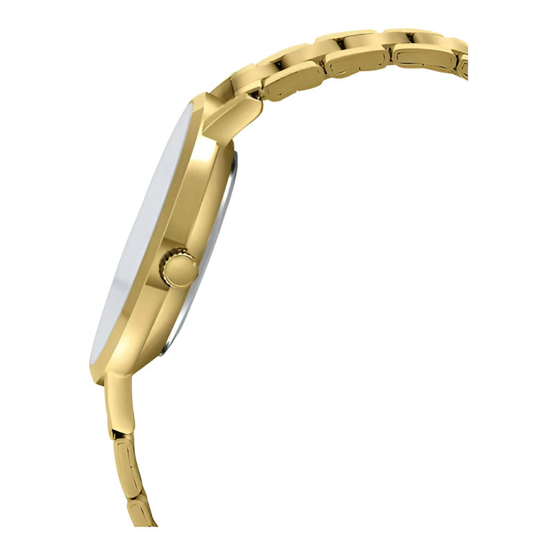 Reloj Mujer Casio Ltp-vt01g-9b Dorado Análogo