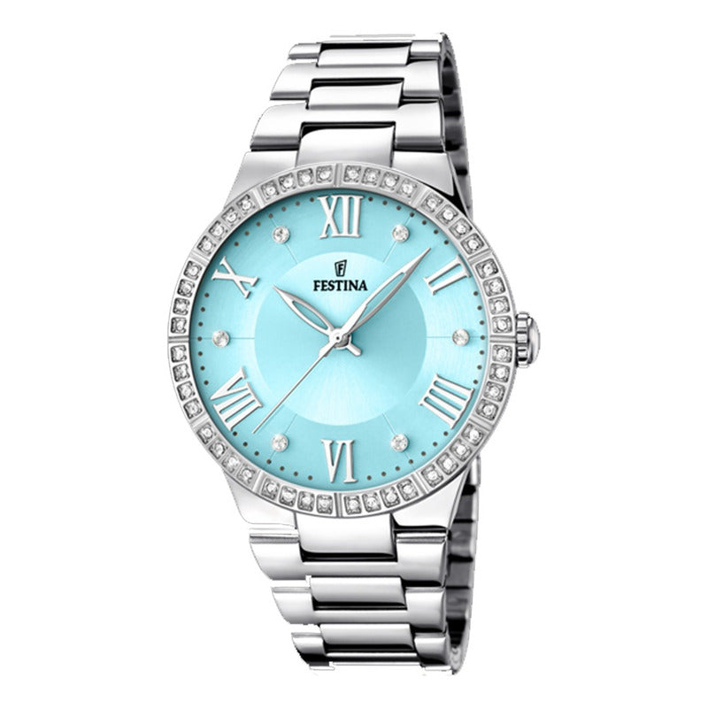 Reloj Festina F16719/4 Plateado Mujer Relojesymas Gris