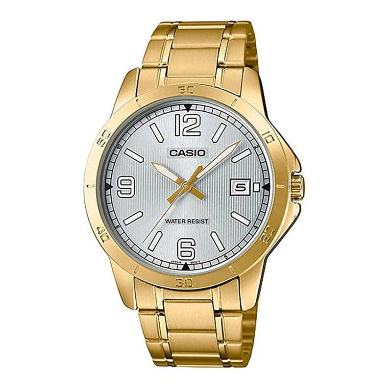 Reloj Casio Hombre Mtp-v004g Colores Surtidos/relojesymas Dorado Blanco