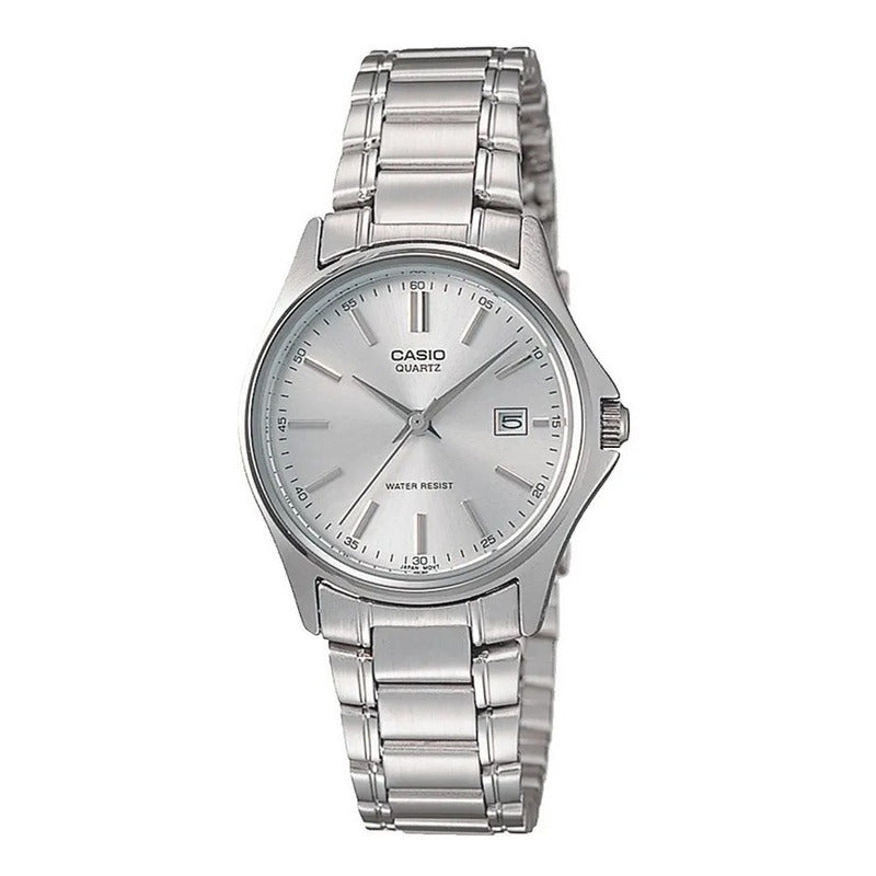 Reloj Casio Clasico Modelo Ltp-1183a-7a Original Plateado