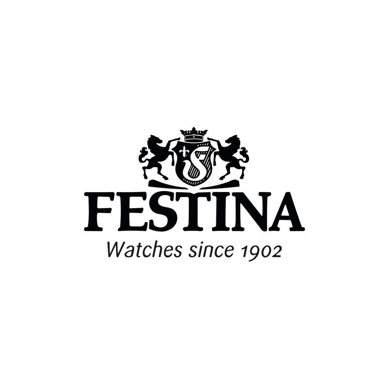 Reloj Festina F20662.2  Deportivo Relojesymas Negro/naranja Plateado Verde