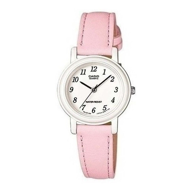 Reloj Casio Cue Dama Lq-139l-4b1 Original Rosa Blanco