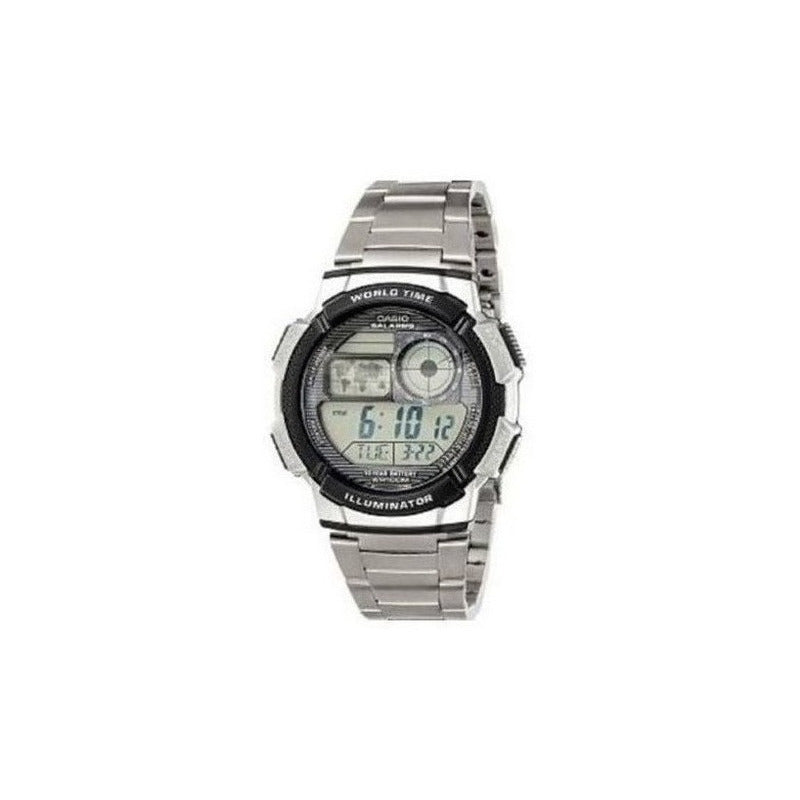 Reloj Casio Hombre Ae-1000wd-1a Relojesymas Plateado Negro