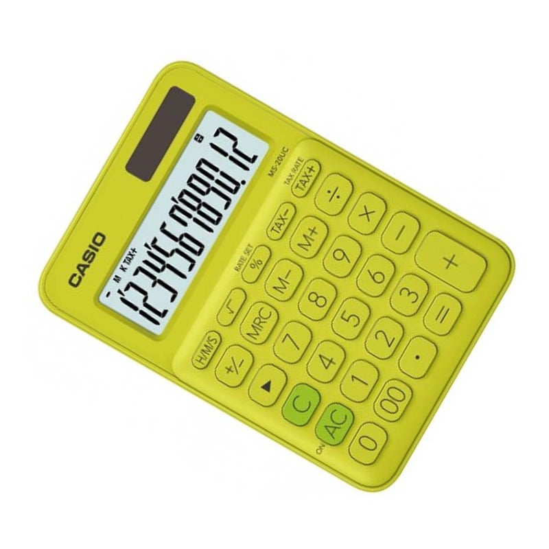 Calculadora Casio Ms-20uc Colores Surtidos