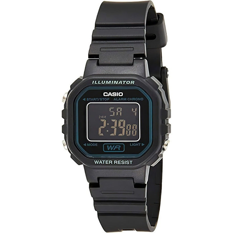 Reloj Casio Dama La-20wh Colores Surtidos/relojesymas Negro 1b