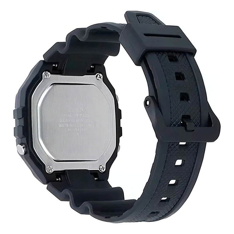 Reloj Casio W219h-8bvdf Digital Hombre Correa - Fondo 8b Grafito Negro