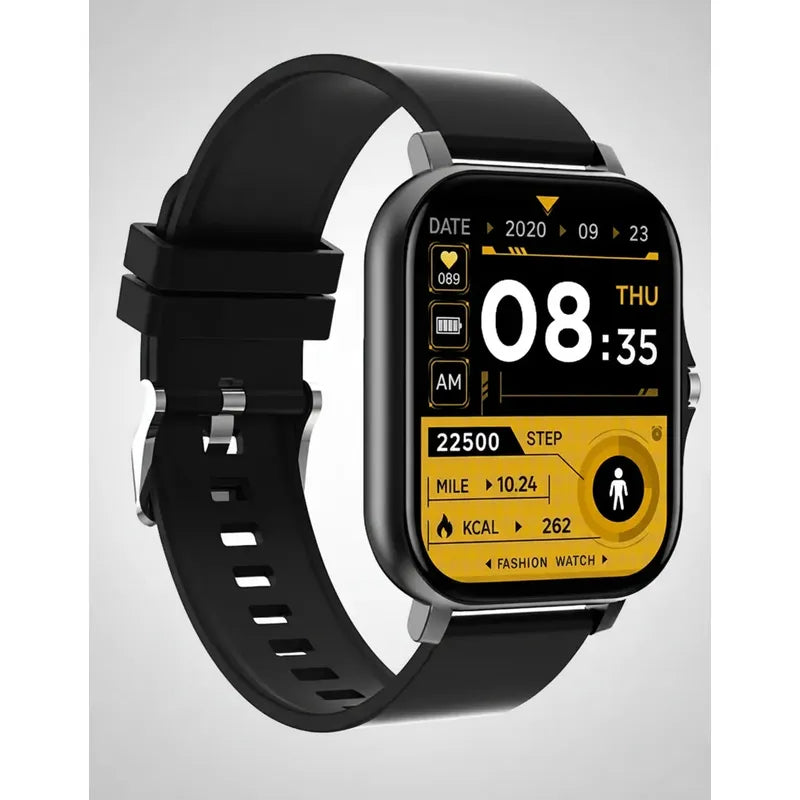 Smart Watch Bluetooth Derwye Negro Negro Silicona