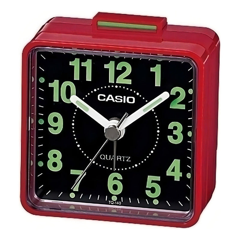 Reloj Despertador Casio Tq-140 Colores Surtidos/relojesymas Color Negro 1d