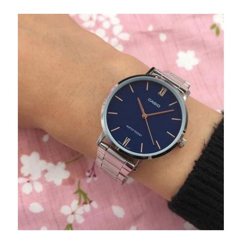 Reloj Casio Metal Dama Ltp-vt01d Coloressurtidos/relojesymas