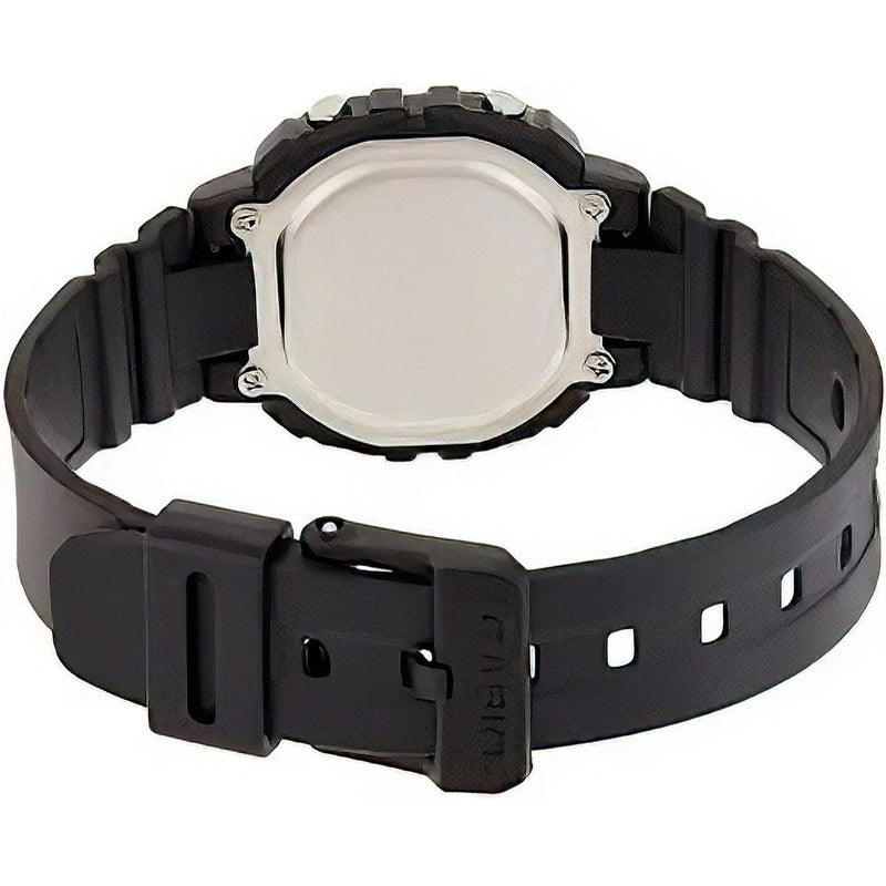 Reloj Casio Dama La-20wh-9a Resina Original Negro Dorado Gris