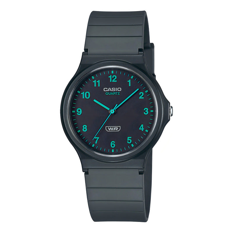 Reloj Unisex Casio Mq-24b-8bdf Core Mens Correa Gris Bisel Gris Fondo Gris