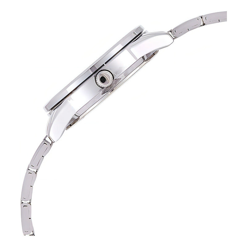 Reloj Casio Mtp-v005d-1b4 Hombre Acero Plata Full Color De La Correa
