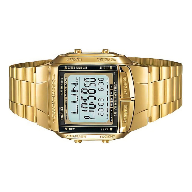 Reloj Casio Db-360g Hombre Gold Vintage Dorado Dorado Gris