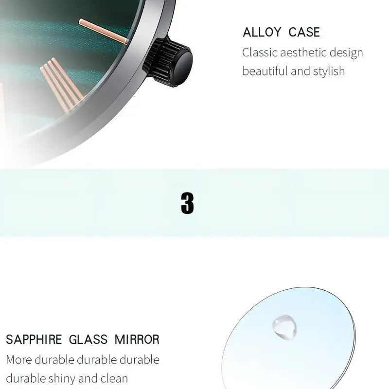 Relojes De Cuarzo Mujer Curren 9076a-2 Verde