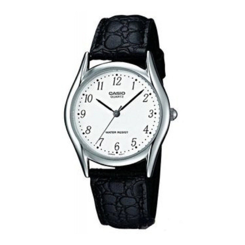 Reloj Casio Mujer Ltp-1094e-7brdf Negro Blanco