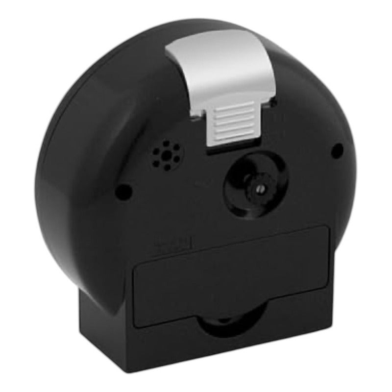 Reloj Despertador Analógico Casio Tq-228 Color Negro Negro Negro