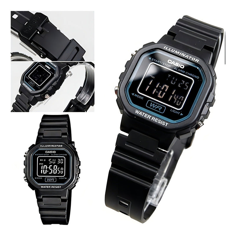 Reloj Mujer Casio La-20wh-1a Negro Digital Claro