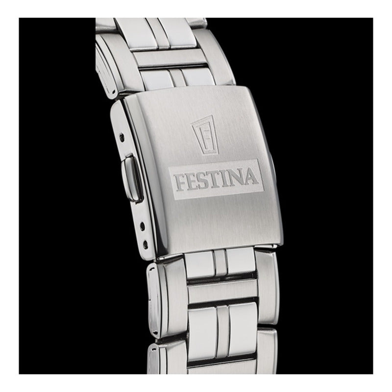 Reloj F20445/4 Festina Hombre Multifunción Relojesymas Plateado