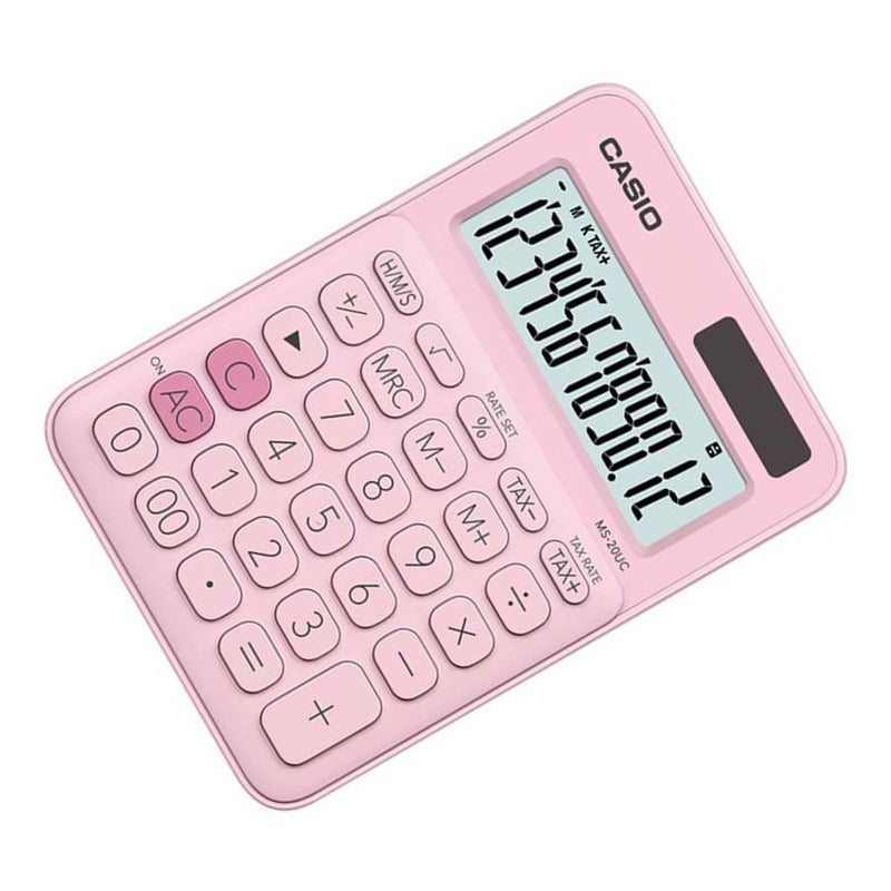 Calculadora Casio Ms-20uc Colores Surtidos
