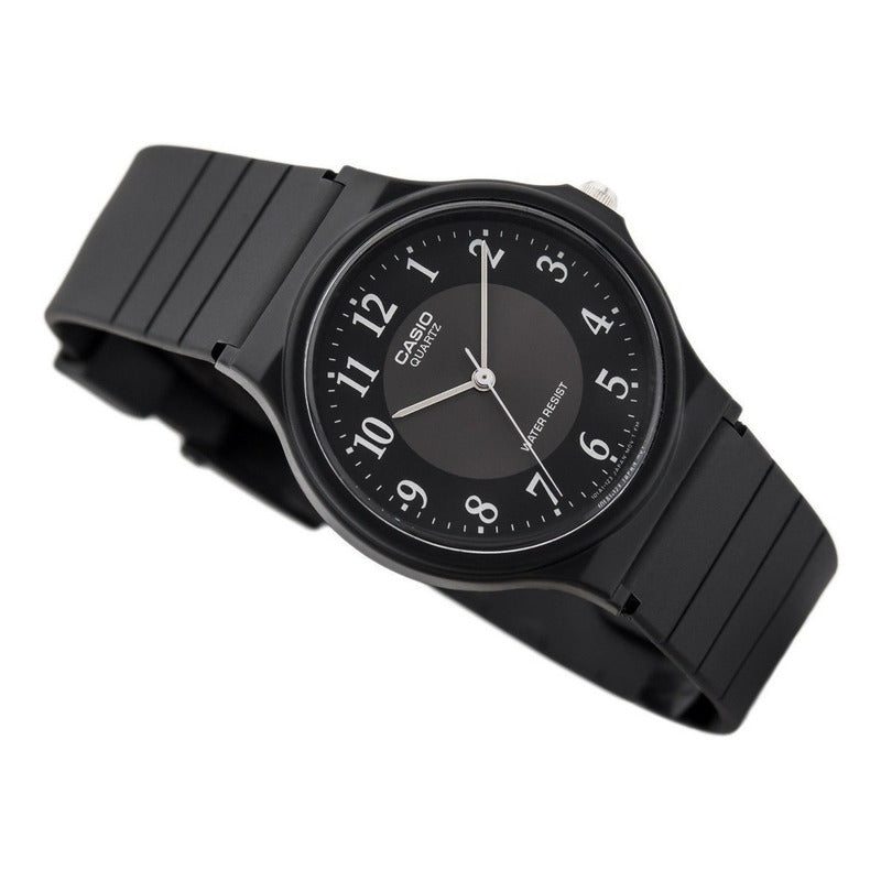 Reloj Pulsera Casio Mq-24-1b3 Con Correa De Resina Color Negro