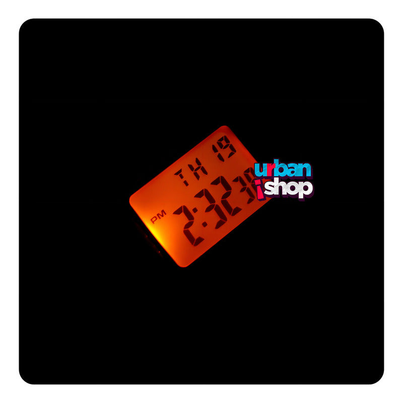 Pre-compra Reloj Casio Core Pop La-20whs-4a Relojesymas Color Del Bisel Rosa Rosa Claro Gris Claro