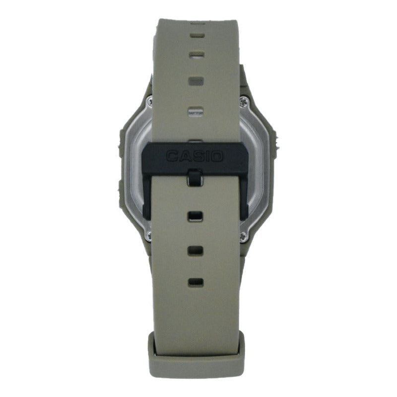 Reloj Digital Casio Para Hombre, Con Correa Y Bisel Marrón Claro Negro