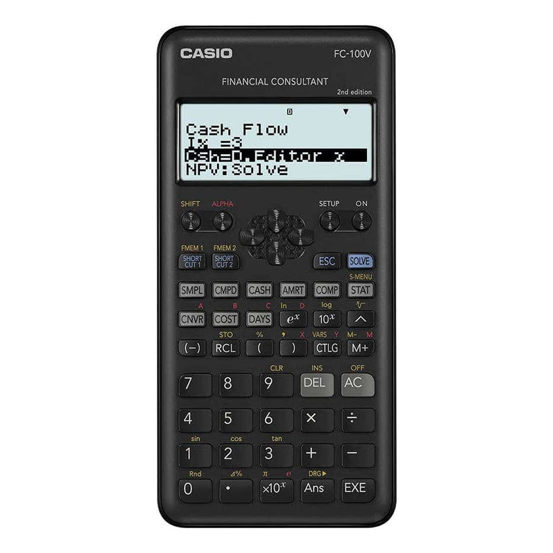 Calculadora Finaciera Casio Fc-100v-2