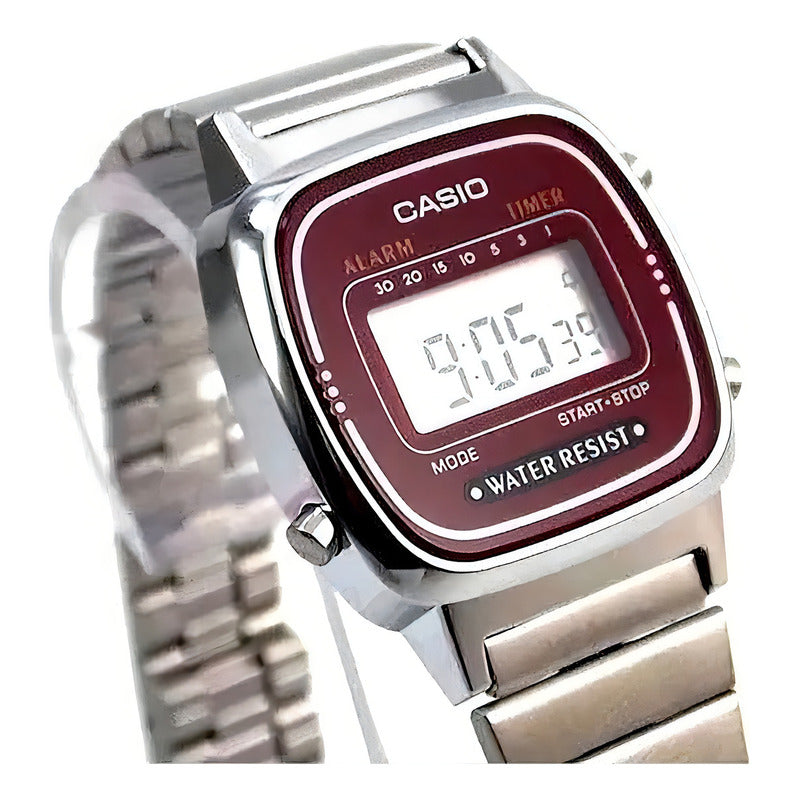 Reloj Casio Mujer Retro Vintage La-670wa-4 ORIGINAL