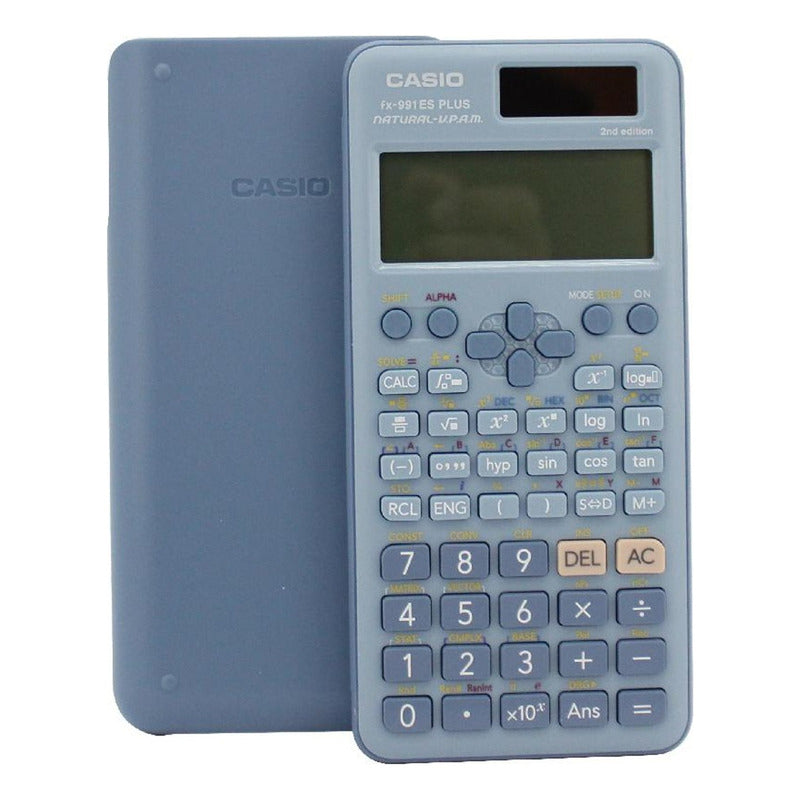 Calculadora Cientifica Casio Fx-82esplus-2bu Relojesymas Azul Claro