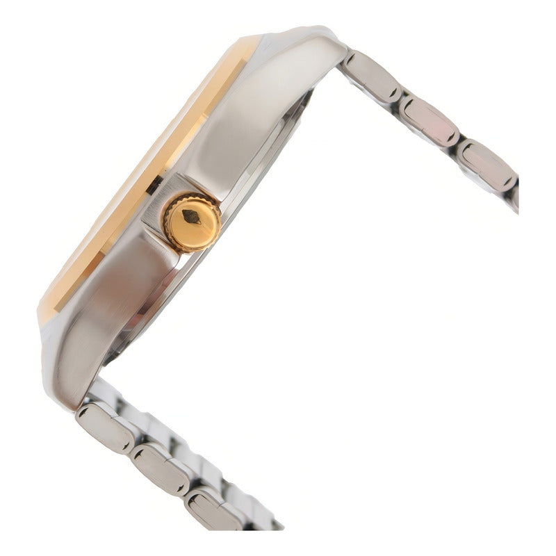 Reloj Análogo Casio Mtp-1183g-7a Fechador Silver Gold Hombre