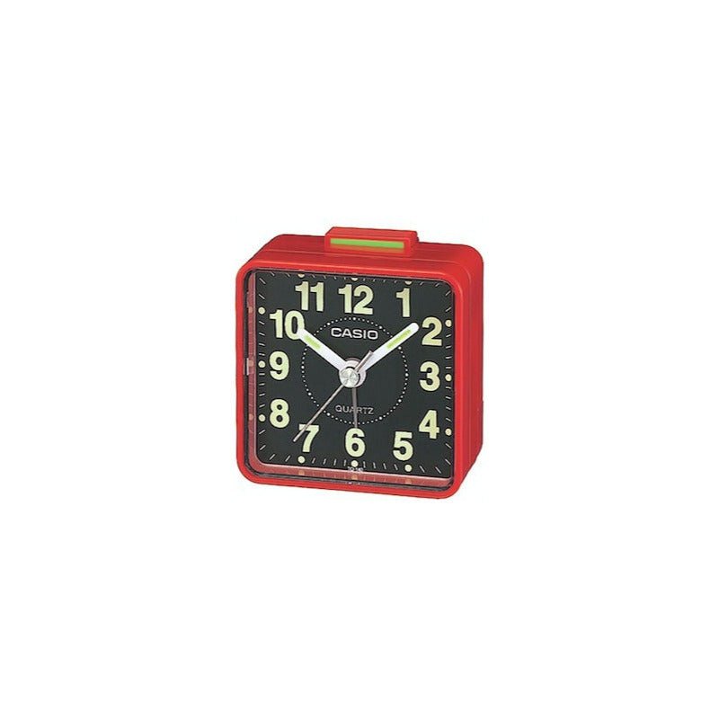 Reloj Despertador Casio Tq 140 Analógico Negro, Con Alarma