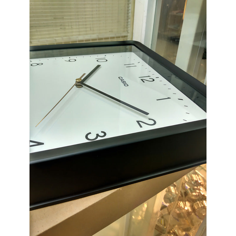 Reloj De Pared Mural Casio Va1 Negro