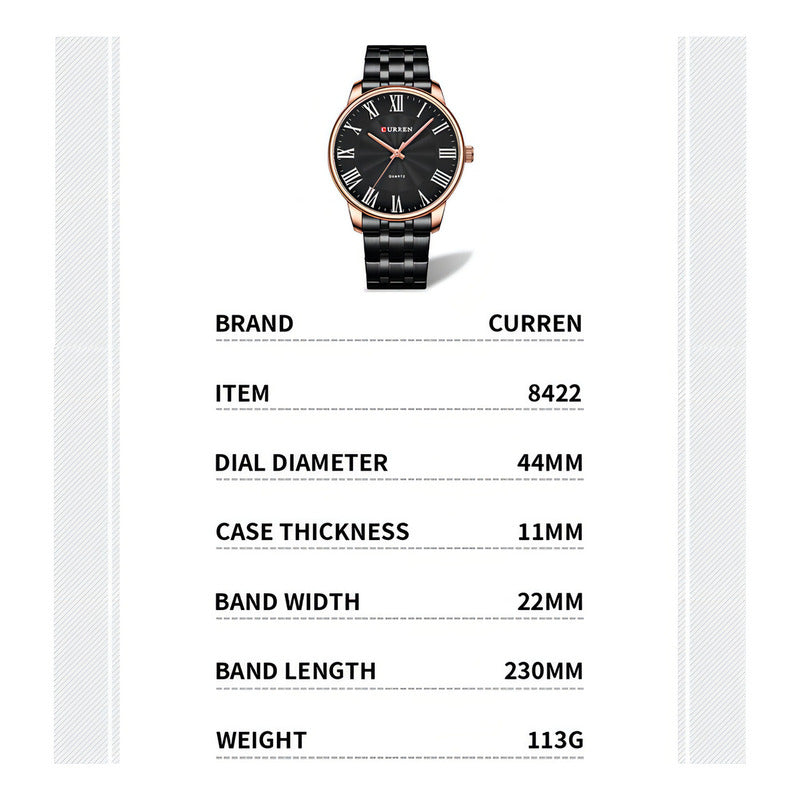 Reloj De Pulsera Curren Esportivo 8422, Para Hombre, Color