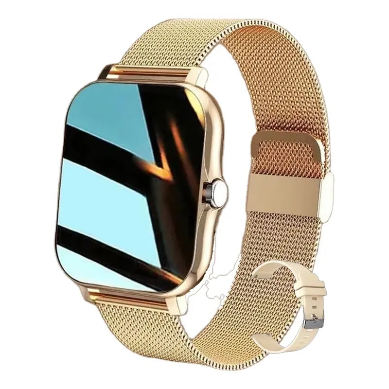 Smart Watch Bluetooth Derwye Dorado Mas Correa Dorado Milanés