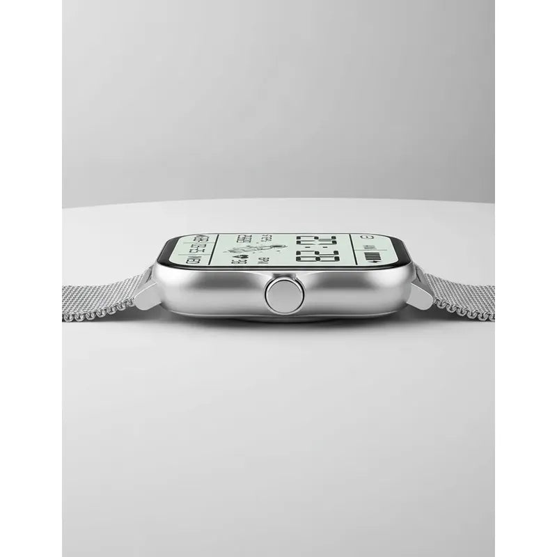 Smart Watch Bluetooth Derwye Plateado Plateado Milanés