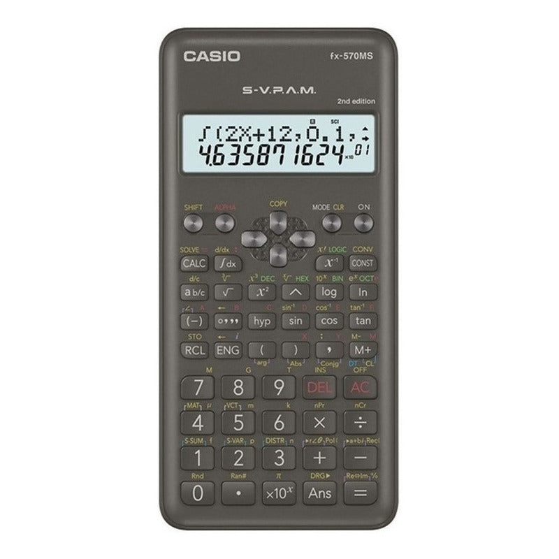 Calculadora Cientifica Casio Fx-570ms Relojesymas