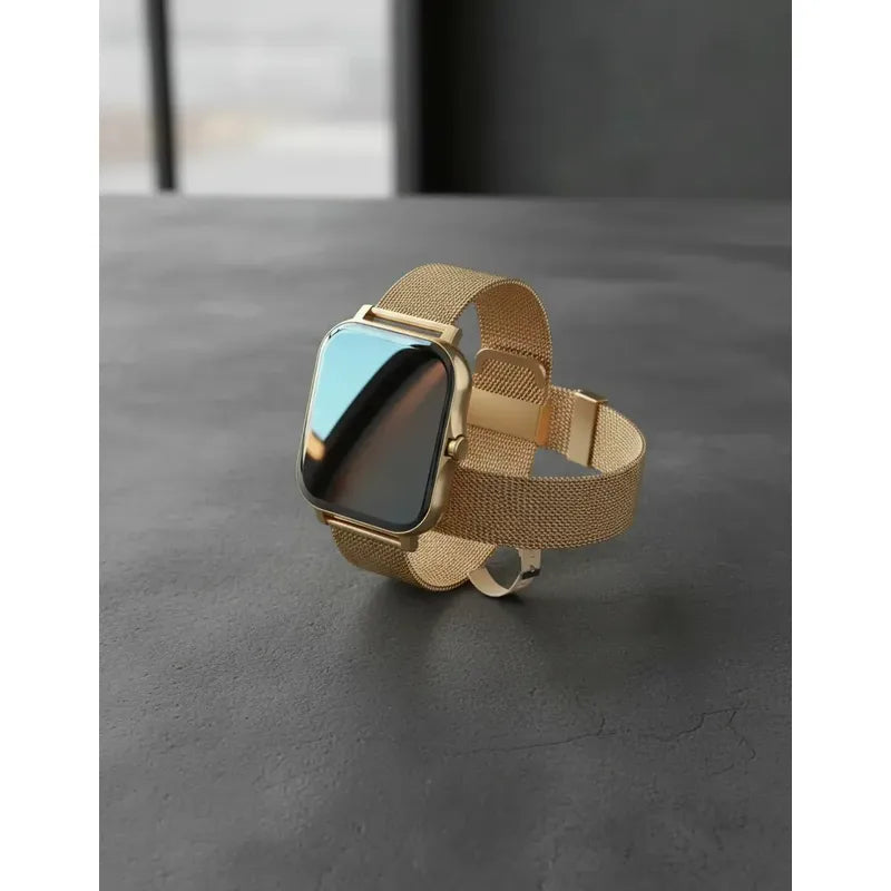 Smart Watch Bluetooth Derwye Dorado Mas Correa Milanés