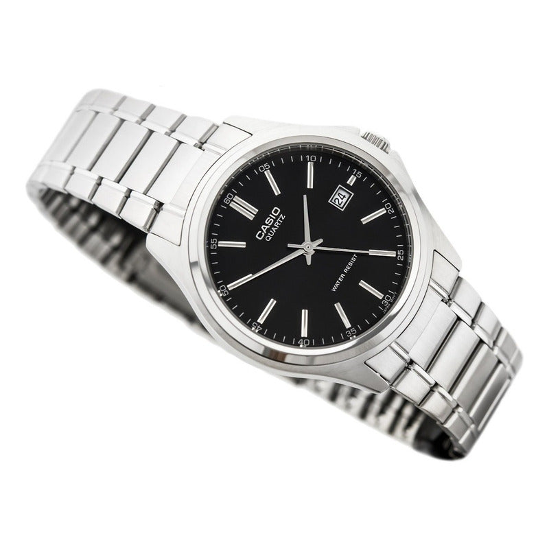 Reloj Casio Hombre Mtp-1183a-1adf Plateado Negro