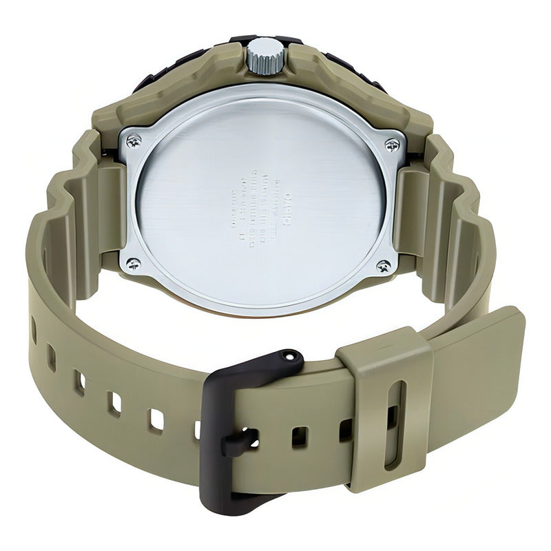 Reloj Casio Para Hombre Analógico Mrw-210h-5av De Resina Sumergible 100m Desert Negro