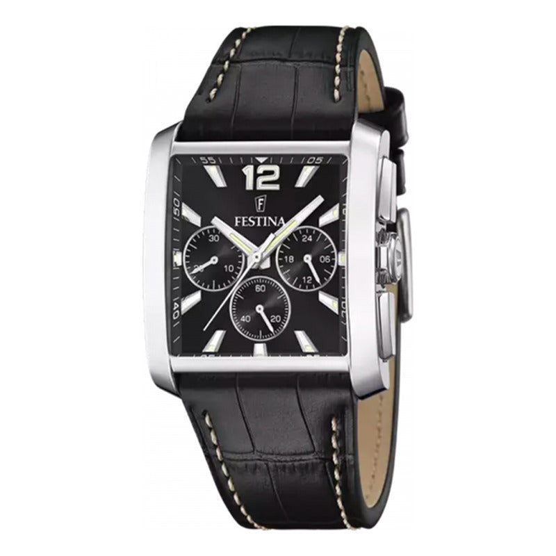 Reloj Festina Mademoiselle F20636/4 Mujer Original Negro Plateado