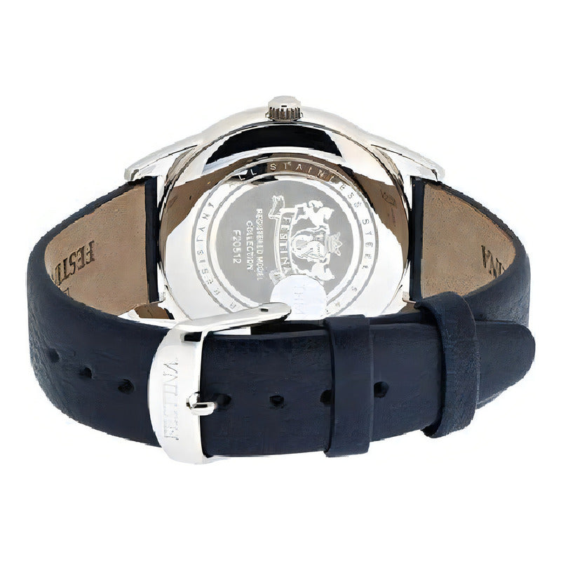 Reloj Festina F20512/3 Azul Para Hombre Plateado
