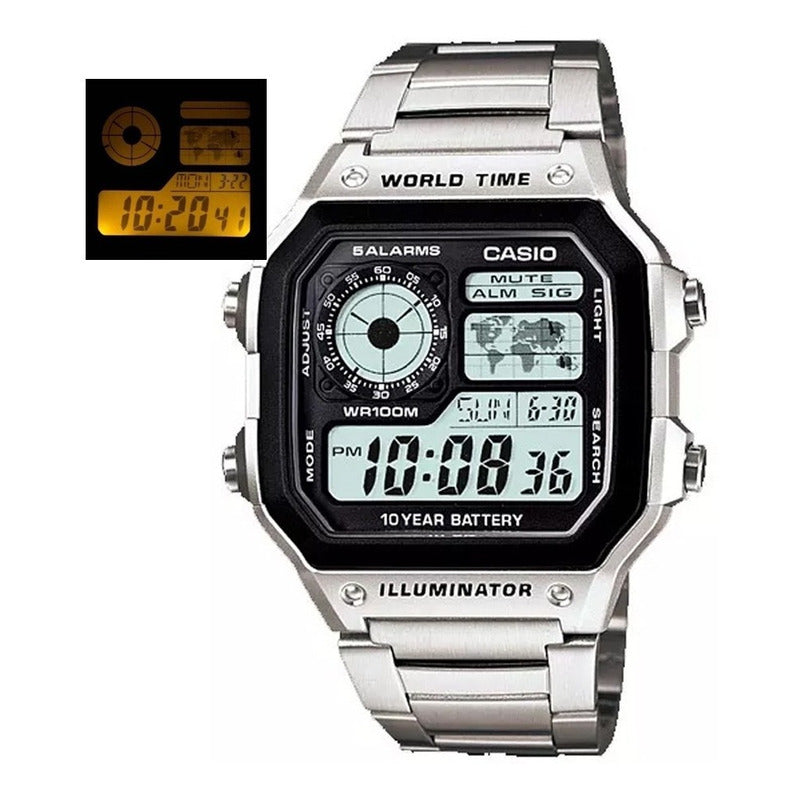 Casio Reloj De Cuarzo Ae-1200whd-1a