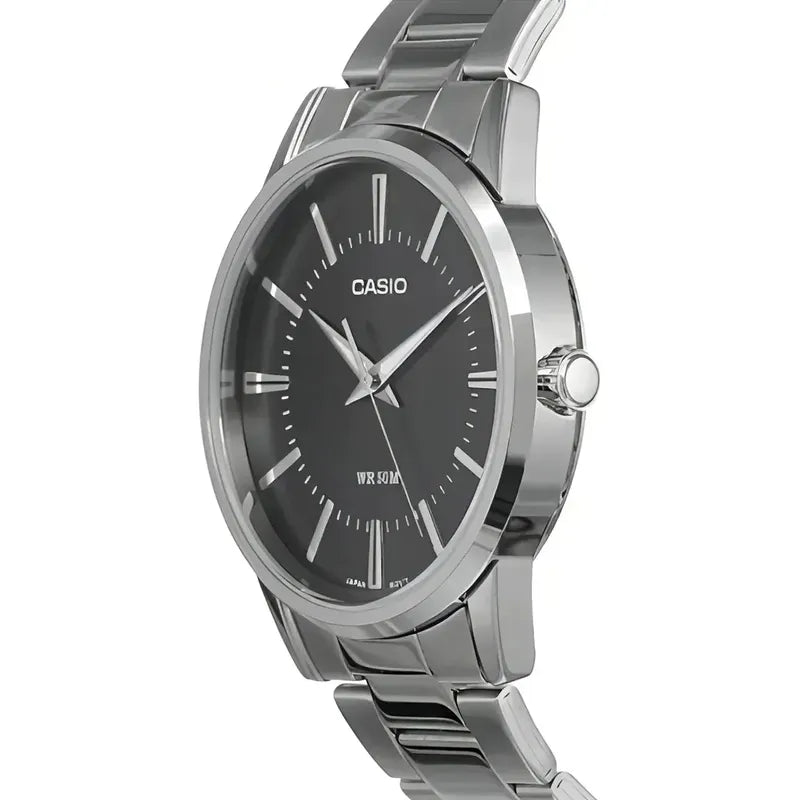 Reloj Casio Mtp-1303d-1av Acero Inoxidable Sumergible 50m Plateado