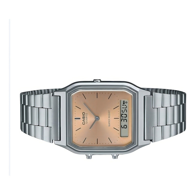 Reloj Casio Aq-230a - Edgy - Ø29,8mm - Unisex Malla 4a