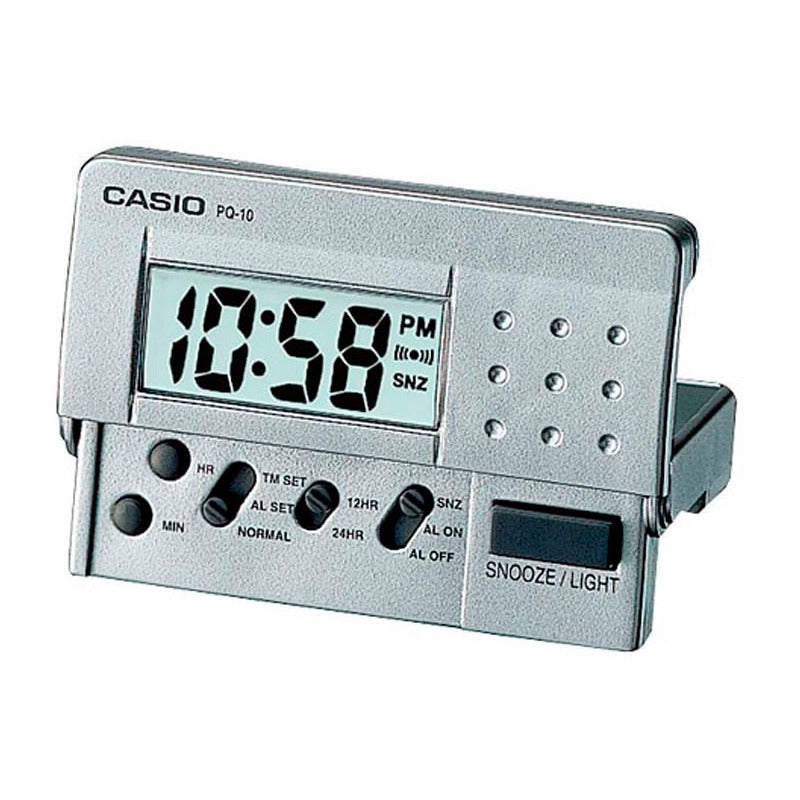 Reloj Despertador Casio Pq-10 Colores Surtidos Relojesymas