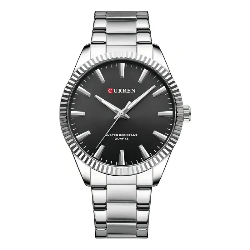 Reloj Para Hombre Curren 8425-1 Kre842501 Plateado Plateado