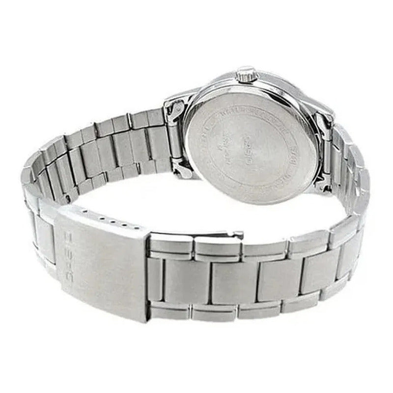 Reloj De Pulsera Casio Ltp-v002d-7b Relojesymas Plateado