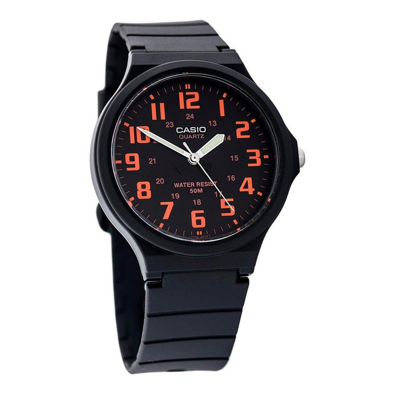 Reloj De Pulsera Casio Youth Mw-240-4b Relojesymas Negro