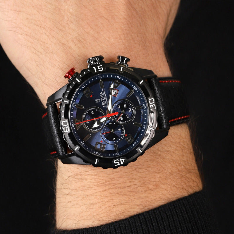 Reloj Festina Hombre F20519/2 Cuero Multicolor 100m